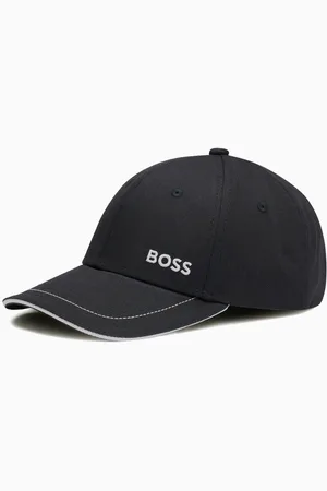 HUGO BOSS Embroidered Logo Cap in Cotton-twill