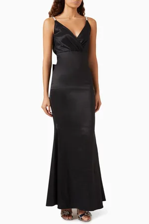 Elle Zeitoune Cynthia Open-back Gown