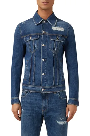Dolce & Gabbana Jacket in Stretch Denim