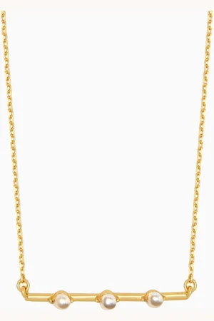 Kate Spade Hint of Shimmer Pendant Necklace in Gold-tone Metal