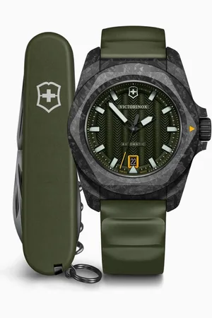 Victorinox I.N.O.X. Automatic Watch & Swiss Army Knife Set