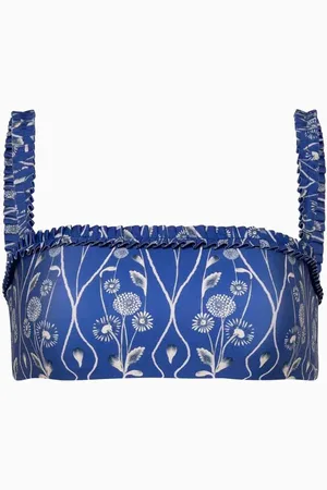 Agua by Agua Bendita Olmo Bikini Top in Recycled Polyester Blend