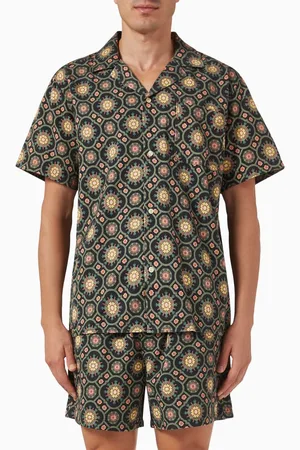 Les Deux Tapestry Shirt in Tencel™- blend