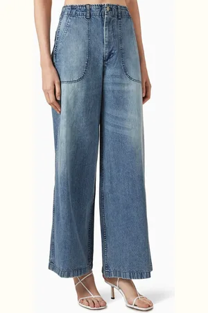 Sea New York Amari Wide-leg Jeans in Denim