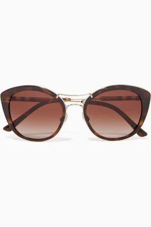 Burberry Vintage Check Cat-Eye Sunglasses