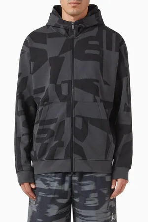 Jordan Dri-FIT Sport Zip Hoode in Hoop-fleece