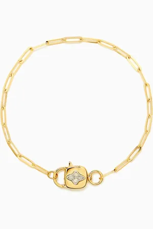 Pascale Monvoisin Louise Chain Bracelet in 9kt Gold