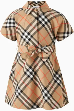 Burberry Giulietta Fit & Flare Dress in Cotton