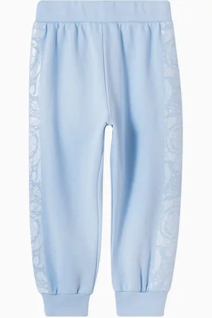 VERSACE Barocco Knit Sweatpants in Fleece