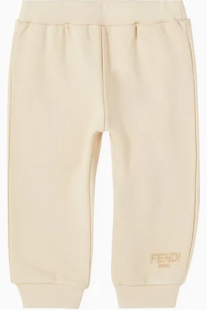 Fendi Logo Sweatpants in Fleece