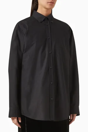 Balenciaga Oversized Shirt in Cotton Poplin