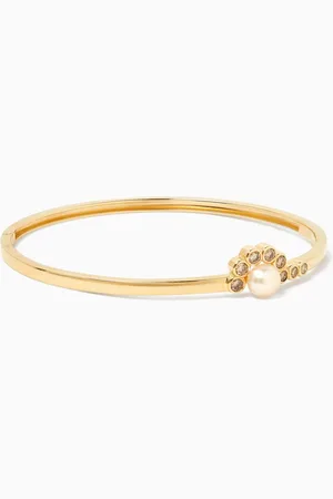 Pascale Monvoisin Martha Diamond & Freshwater Pearl Bracelet in 9kt Gold