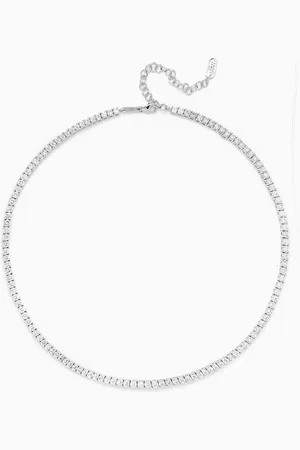 Fergus James 10ct Diamond Tennis Choker in 18kt Gold