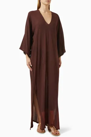Caravana Tiulel Tie-dye Maxi Dress in Cotton