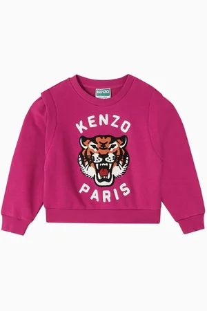 Kenzo Embroidered Sweatshirt in Cotton Blend