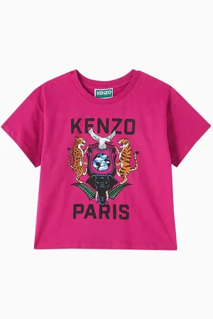 Kenzo Graphic Print T-shirt in Organic Cotton