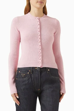 Prada Button-up Cardigan in Cashmere