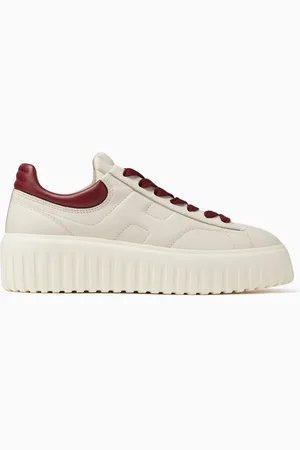 Hogan H-Stripes Sneakers in Nappa Leather