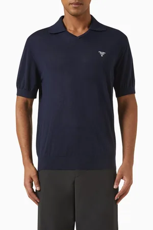 Prada Polo Shirt in Cashmere Knit
