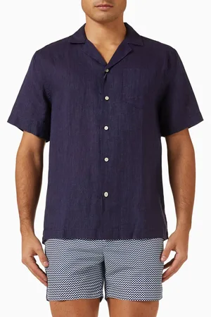 Frescobol Carioca Angelo Shirt in Linen