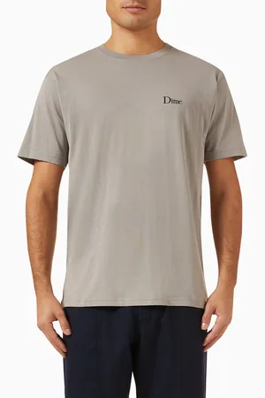 DIME Classic Small Logo T-shirt in Cotton