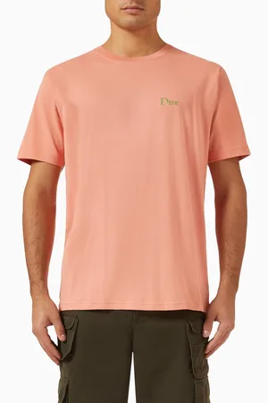 DIME Classic Small Logo T-shirt in Cotton