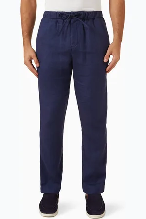 Frescobol Carioca Oscar Chino Pants in Linen