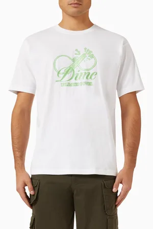 DIME Cursive Power T-shirt in Cotton