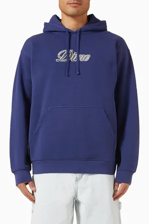 DIME Pixel Cursive Hoodie in Cotton-blend