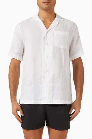 Frescobol Carioca Angelo Shirt in Linen