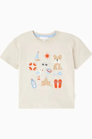 Purebaby On The Beach T-shirt in Organic Cotton