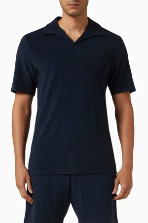 Frescobol Carioca Faustino Polo Shirt in Cotton-terry