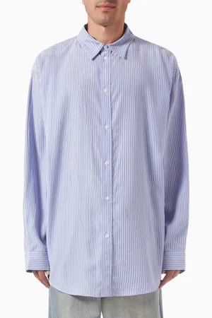 Balenciaga Oversized Fluid Shirt in Poplin