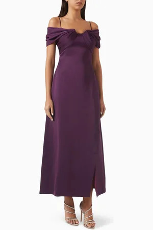 CHATS BY C.DAM Han Midi Dress in 3D Spandex