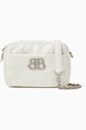 Balenciaga XS Monaco Camera Bag in Arena Calfskin