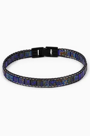Tateossian Mosaic Bracelet in Stainless Steel