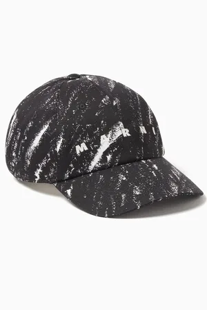 Marni Logo Baseball Cap in Cotton