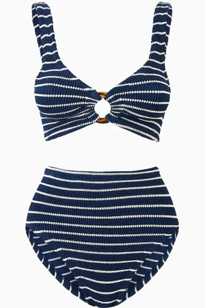 Hunza G Nadine Bikini Set in Original Crinkle™