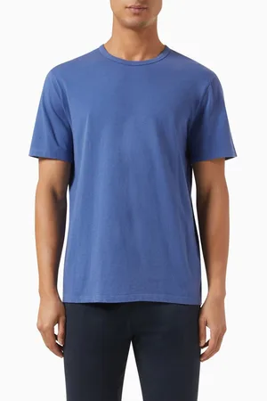 Vince Garment Dyed T-shirt in Cotton Jersey
