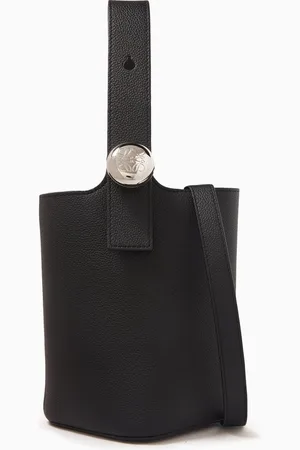 Loewe Mini Pebble Bucket Bag in Soft Grained Calfskin