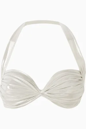 Norma Kamali Bill Halterneck Bikini Top