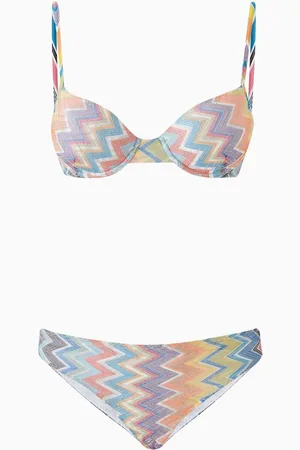 Missoni Zigzag Bikini Set in Viscose-blend