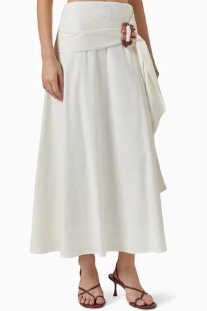 Anna Quan Ingrid Gathered Maxi Skirt