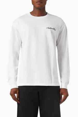 NEIGHBORHOOD Long-sleeve T-shirt in Cotton-jersey