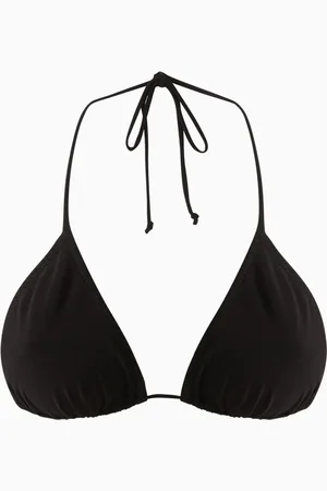 Norma Kamali String Bra Bikini Top in Poly-Lycra