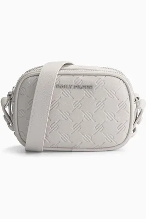 Daily paper May Monogram Bag in Recycled Saffiano Fabric