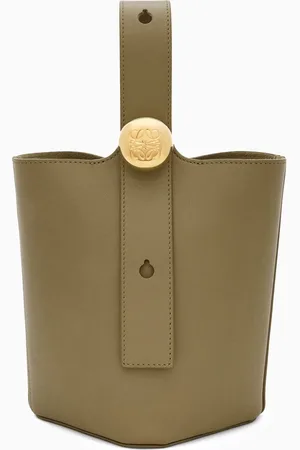 Loewe Mini Pebble Bucket Bag in Mellow Calfskin