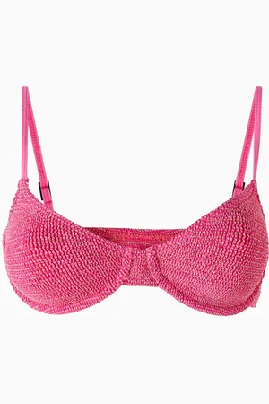 Bond Eye Gracie Balconette Bikini Top in Authentic Crinkle™ Fabric