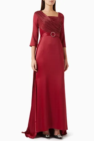 Amri Draped Maxi Dress