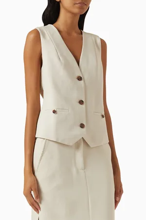 Shona Joy Irena Oversized Tailored Vest